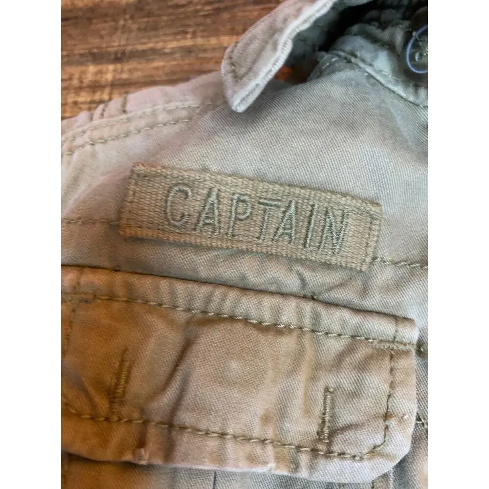 CHILDREN’S PLACE Boy’s Tan Cargo Jacket / Size: 6-9 Months